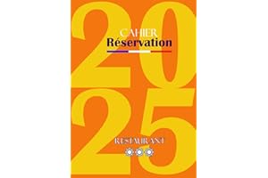 Cahier de réservation restaurant: Spécial saison été du 28 avril au 31 octobre| 2 pages par jour (Déjeuner / Dîner) | Agenda pour 72 réservations par jour | Grand formar A4 |