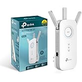 TP-Link RE450 Ripetitore Wireless, Velocità Dual Band AC1750Mbps, WiFi Extender e Access Point, Compatibile con Modem Router,