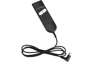 ‎DEWIN DEWIN Lehnstuhl Controller,Mehrere Verwendet 2 Button 5 Pins Connector,Verstellbare Handsteuerung für Lift Chairs Elektrische Liege