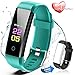 Price comparison product image Fitness Trackers- Activity Tracker Watch with Heart Rate Blood Pressure Monitor, Waterproof Watch with Sleep Monitor, Calorie Step Counter Watch for kids Women Men Compatible Android iPhone Smartphone