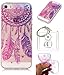 Produktbild Hülle iPhone SE/5s/5 Hülle, Apple iPhone SE/5s/5 Hülle TPU Case Schutzhülle Silikon Case,Niedliche Cartoon Malerei Durchsichtige Rückschale und TPU Bumper Handy Tasche Case Cover Etui für Apple iPhone SE/5s/5 + Schlüsselanhänger (I) (7)