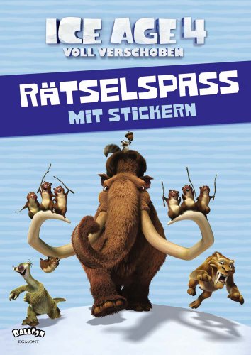 Preisvergleich Produktbild Ice Age 4 Voll verschoben: Rätselspaß mit Stickern