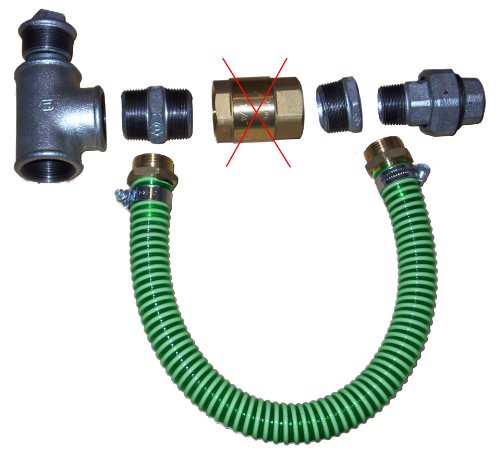 Anschluß Set E-Pumpe - Brunnenbau Hauswasserwerk Gartenpumpe Jet Pumpe Wasser