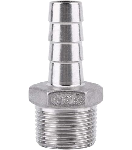 6mm 8mm 10mm 12mm Tubo Flessibile Barb x M8 M10 M12 M14 M16 Filettatura