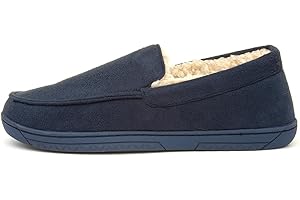 The Slipper Company Mens Navy Full Slipper