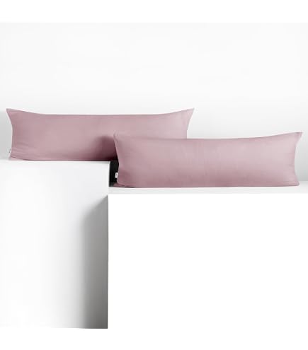 Federa Per Cuscino Una Piazza E Mezza – 100% Cotone, 110x55 Cm, Colore Arancione, Produzione Italiana