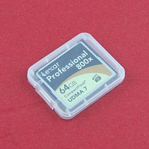10 PC CF Card Box Speicherkarten Tasche Compact Flash Transparente Kunststoff Gehäuse Werkzeuge - 4