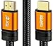Produktbild Ultra HD 4k@60Hz HDMI Kabel 1.4a / 2.0 High Speed with Ethernet Kabel 3 Fach geschirmt inkl. Stecker- und Kontaktschirmung 2160p Full HD 1080p 3D ARC CEC -7m IBRA ORANGE Gold