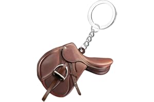 Cipliko Auto-Anhänger, Acryl, Sattel, Wandbehang, Autositz, Ornament, Aufhängung, Sattel Pferd, Western, Zubehör, Rückansicht, Innendekoration, Auto