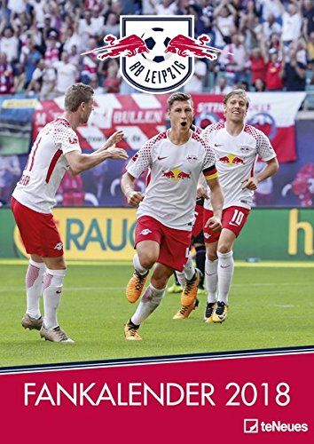 RB Leipzig 2018 - A3 Fankalender, Fußballkalender, Sportkalender - 29,7 x 42 cm