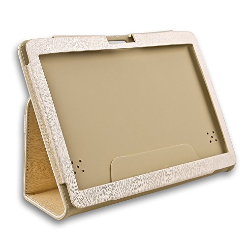 BEISTA K107 10.1 Zoll 3G / 4G Tablette-Leder-Kasten / Schlag-Abdeckung(Gold) - 2