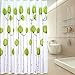 Produktbild Dreamingces Hohe Qualität Stoff Duschvorhang-Größe: 200cm Extra breite X 180 cm lang Wasser Beweis Mehltau Nachweis Bathroom(Green)