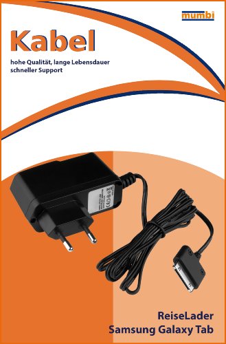 mumbi Ladegerät Samsung Galaxy Tab Netzteil 220V Reiseladegerät - 2