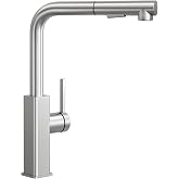 CECIPA Removable Kitchen Tap, Stainless Steel Sink Tap, Extendable Kitchen Tap, Kitchen Mixer Tap with Double Jet, Torneira C