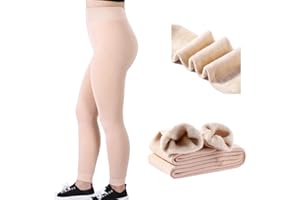 Gadgets Mafia High Waisted Leggings for Women,Water Repellent Tummy Control Fur Fleece Lined Leggings,Thermal Bottoms Workout Gym Stretchy Yoga Pants Plus Size