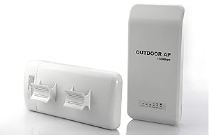 DESIGNO Refurbished BLink 300Mbps Outdoor Wifi Booster Long Range CPE Access Point Wireless Extender/Repeater Wi-fi Bridge Router Modem AP 2.4Ghz