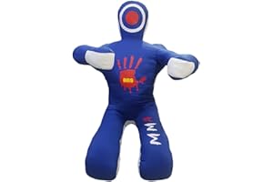 BUYBUY SPORTS Entraînement MMA, Jiu Jitsu Brésil, sac de BJJ, judo Arts martiaux et entraînement physique, mannequin de boxe, mannequin de préhension, mannequin de sac de boxe, bêtes, lutte libre, position assise du mannequin de lancement