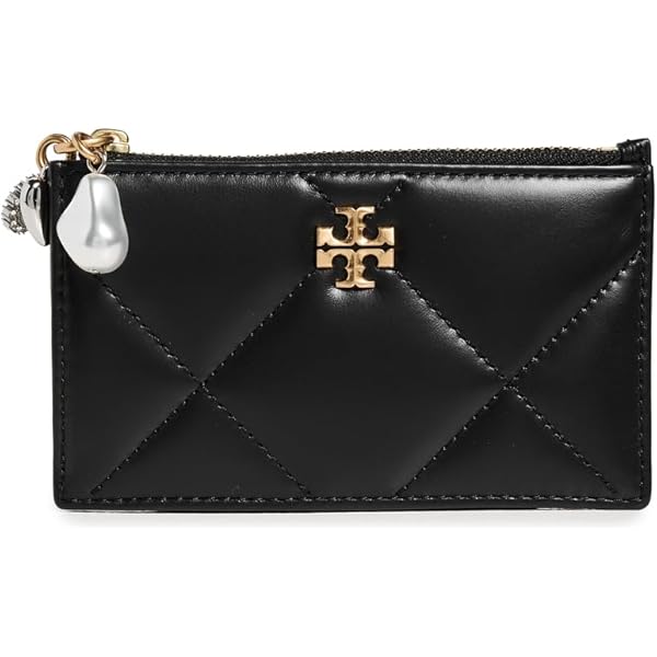 Tory Burch Womens 146463 Pebble Leather Thea Bi-Fold Zip Around