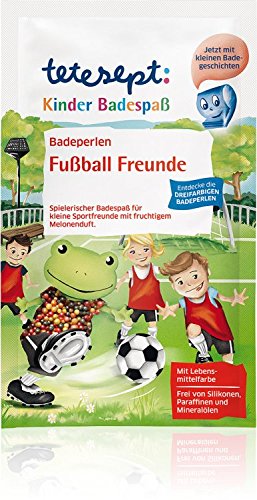 tetesept baño perlas de fútbol Amigos, 60 g