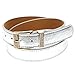 Produktbild INCEPTION PRO INFINITE ® -belt aus Silber Frauen Fauxleder mit Strass Schnalle LT-254
