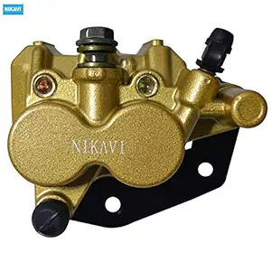 NIKAVI BCC08 Front Brake Caliper Assembly Compatible for TVS Apache (Old Model) / Hero CBZ