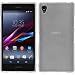 Produktbild PhoneNatic Case für Sony Xperia Z1 Hülle Silikon weiß brushed + 2 Schutzfolien