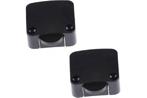 2 x dörrkontaktsbrytare, skåpströmbrytare kontaktbrytare 2 A, 250 V, bröstströmbrytare, dörrströmbrytare för möbeldörr, knopp