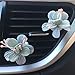 Produktbild inebiz Auto Charme Schönes Colorful Stiefmütterchen Flower Auto Innen Air Vent Dekorationen Parfüm, Creative Duft Lufterfrischer Halter & Container