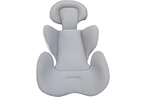 TOPOQ Newborn Infant Car Seat Insert Pram Liner Baby Stroller Seat Cushion Reversible Head and Body Support 65x45cm/25.5x17.7inch
