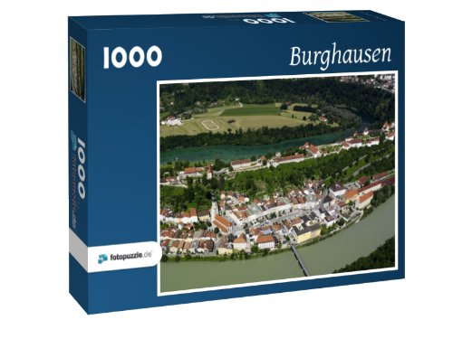 Preisvergleich Produktbild Burghausen - Puzzle 1000 Teile mit Bild von oben