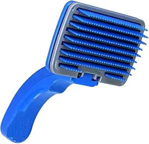 Professional Slicker Brush for Dogs and Cats Self-Cleaning Grooming Comb for Dematting Detangling & Deshedding