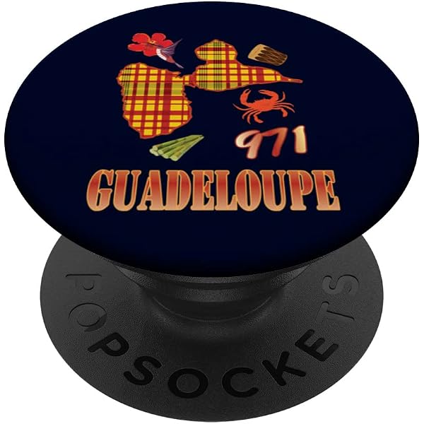 Débardeur Guadeloupe 971 Style Madras - Carte Avec Colibri, Gwoka - Cadeau Gwadloup/Gwada