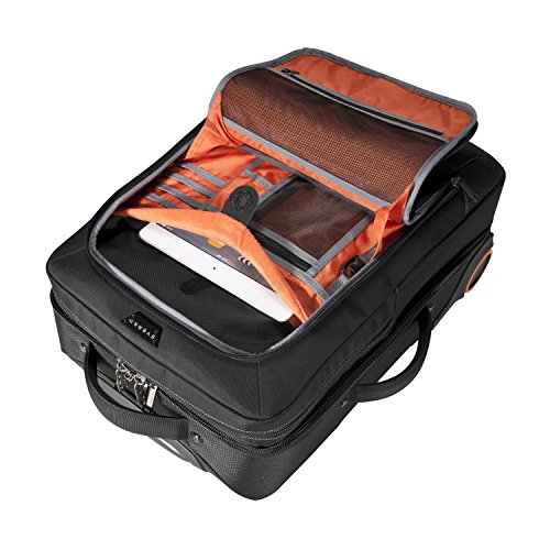 Everki Titan Laptop Trolley mit anpassbarem Fach f  r Notebooks von 15  bis 18 4   38 1-46 8 cm 