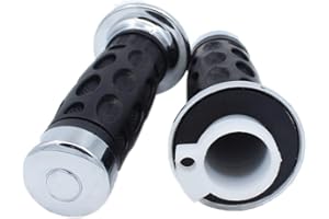 YOFMOO Yingshop Universal 7/8" 22mm Handle Bar Grip Throttle Tube Handlebar for Pit Dirt Pocket Bike Scooter ATV Quad Buggy Moped GY6 50cc-90cc 110cc 125cc 150cc QMB139 Chinese Honda XR50 XR70 CRF50 CRF70