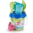 Ecoiffier Simba Beach Flamingo Iml Bucket with Accessories, Multi-Colour, 17 cm