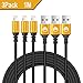 Price comparison product image SMALLElectric Charger Cable (3Pack 1M) Fast Charging Wire 3FT Compatible With iPhone XR/X/8/8 Plus/7/7 Plus/6/6s/Plus/SE/5c/5s/5 iPad Air 2/Mini/Max Cord Charger Station
