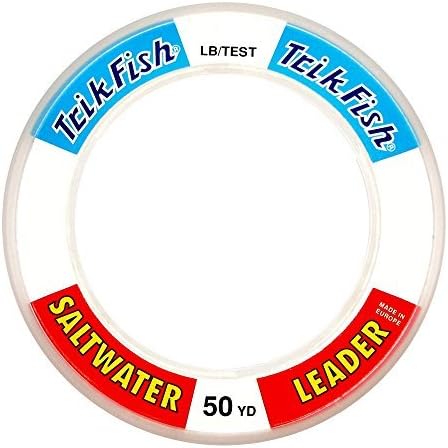 Trik Fish SWL0020001 Mono SW Leader Wrist Spool, 200-Pound, 100-Yards, Clear by Trik Fish