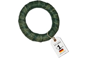AUTO-SCHMUCK SO EINFACH SO KREATIV Auto-SCHMUCK® Strohkranz mit Vlies für die Dekoration (1, 30/5 cm)