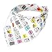 Generic Baby Cotton Bibs Saliva Towel Toddler Bandana Triangle Scarf Cute Cartoon Pattern - cat RS.150.00