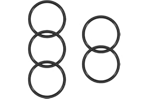 Othmro O-ring in gomma nitrilica 80 mm OD 70 mm ID 5 mm larghezza, metrico Buna-N, confezione da 5