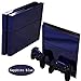 Produktbild Blue Glossy Decal Skin Sticker Aufkleber for Playstation 4 PS4 Console Controllers …