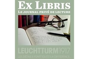 Leuchtturm1917 Ex Libris (Private Lesejournal, A5, francuski, średni), różowy