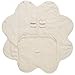 Wallaboo Baby Blanket Nore, 85 x 85 cm (Durable Faux Suede with Warm and Soft Shearling Inner) - Lime Green