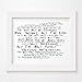 Produktbild Noir Paranoiac Kunstdruck Die Pogues – Rum, sodomy, und The Lash – signiert & nummeriert Limited Edition Typografie gerahmt 25,4 x 20,3 cm Album Print Songtext, Mini Poster Wall Art
