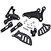 Rider Front Passenger Footrests Foot Pegs Motor Foot Rests 2PCS Fit For Suzuki GSX-R 750 2006 2007 2008
