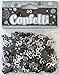 Produktbild 50 table confetti - fabulous black and silver 50th birthday party table confetti by Unknown