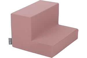 KiddyMoon Foam Playground For Kids Obstacle Course For Children Montessori Toy For Babies Soft Construction Blocks Element, Steps, Heather:-