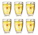 Produktbild Creano doppelwandiges Tee-Glas, Latte Macchiato, Thermobecher Blume des Lebens 6er Set | 250ml