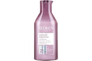 REDKEN - Après-Shampoing Volume Injection - Soin Démêlant avec Effet Lifting à la Racine - Filloxane + Complexe Bodifying - Tous Types de Cheveux Fins & Plats - 300 ml