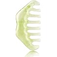 Resin Stone Massage Comb, Hair Comb Guasha Scraping Scalp Comb, Multifunctional Handheld Head Massage Tools, Meridians Massager for Head Caring, Head Therapy, Acupuncture Treatment